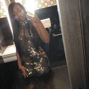 Lillian Sequin Dress By PoshByV